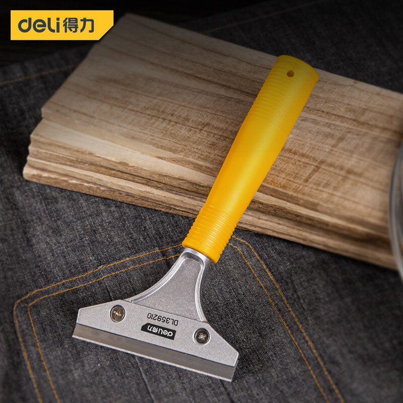 Deli – couteau polyvalent pour peinture papier peint, carreaux de sol, grattoir avec lame en acier SK5, outils de nettoyage de couteaux