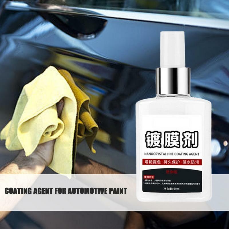 Spray per rivestimento rapido ad alta protezione 60ml agente di rivestimento per la pulizia SUV ad effetto rapido Spray per riparazione auto rimozione graffi per auto per SUV