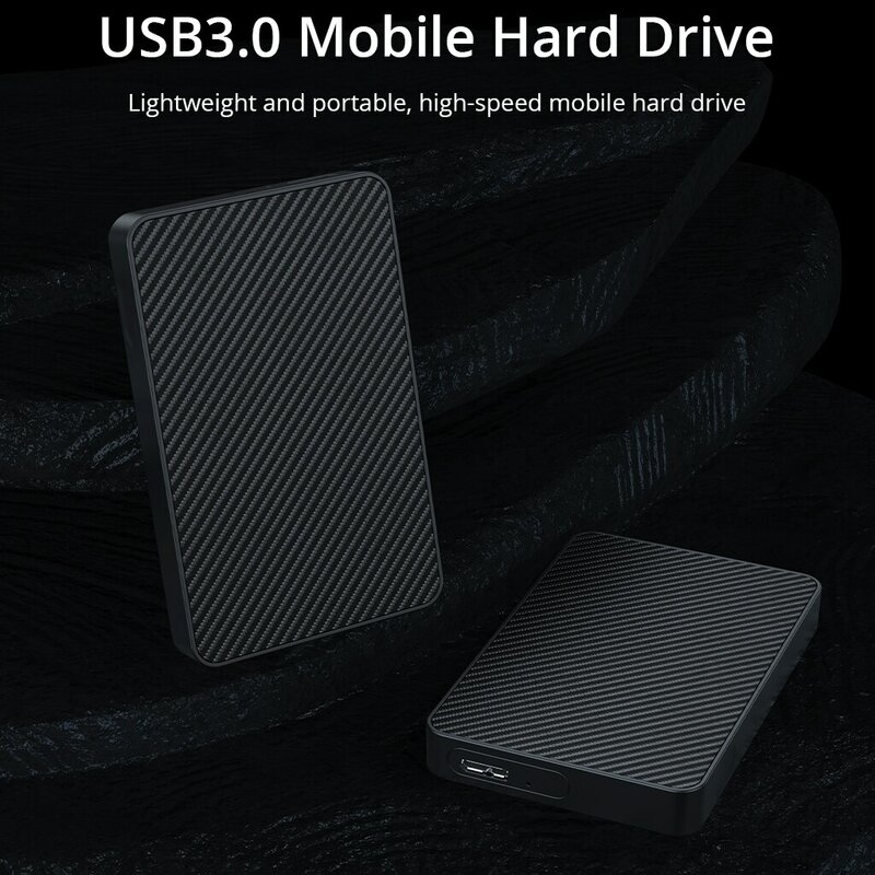 External Hard Drive 2.5 Portable Hard Drive HDD 250GB 320GB 500GB 1TB USB3.0 for Desktop PC Laptops Gaming Consoles TV PS5 Xbox