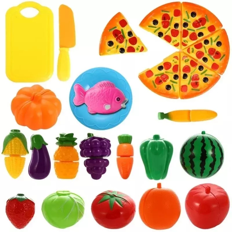10 Cái/bộ Trẻ Em Mô Phỏng Bếp Đồ Chơi Bằng Gỗ Cổ Điển Trái Cây Rau Giáo Dục Montessori Đồ Chơi Cho Trẻ Em Quà Tặng
