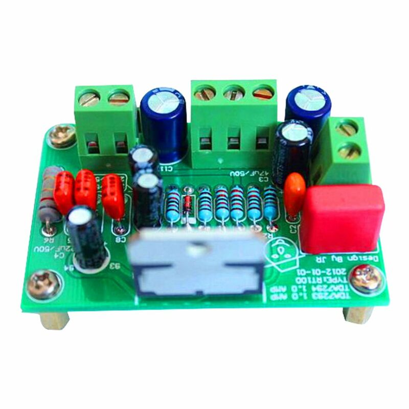 บอร์ดเครื่องขยายเสียงระบบเสียงโมโน80W 100W ชุด DC30V-40V TDA7294เหมาะสำหรับ TDA7293สีเขียว