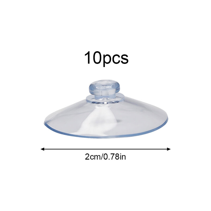 Ornament Suction Cup Kitchen Suckers Hooks Suction Cups Wide Range 10pcs Any Type Bathroom Clear Plastic Glass