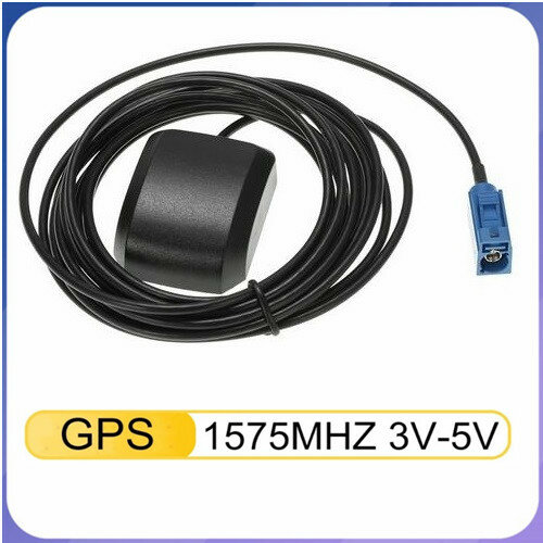 Antena GPS Aktif Tahan Air untuk Kendaraan Antena Navigasi GPS dengan Konektor Pria SMA FAKRA-C untuk Navigasi Mobil Kamera Pemutar