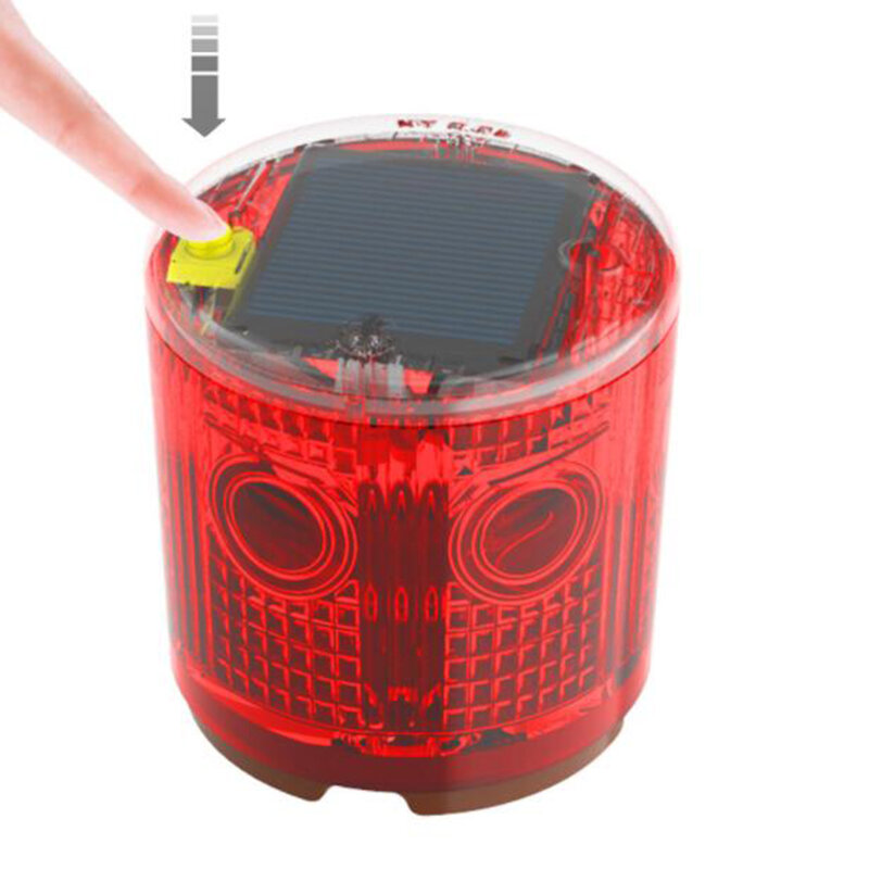 Lampu Strobo LED Mini Lampu Suar Berkedip Peringatan Keselamatan Darurat Dudukan Magnetik untuk Mobil Kendaraan Konstruksi