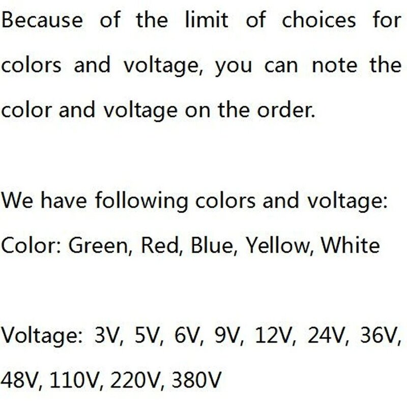 Luz led indicadora de metal 12mm, à prova d'água, 3v, 6v, 9v, 12v, 24v, 110v, 220v, vermelho, amarelo, verde, branco e azul, lâmpada de interruptor de piloto