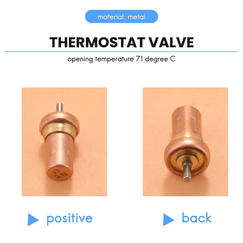 Сменный клапан термостата VMC Температура открытия 71 градус C