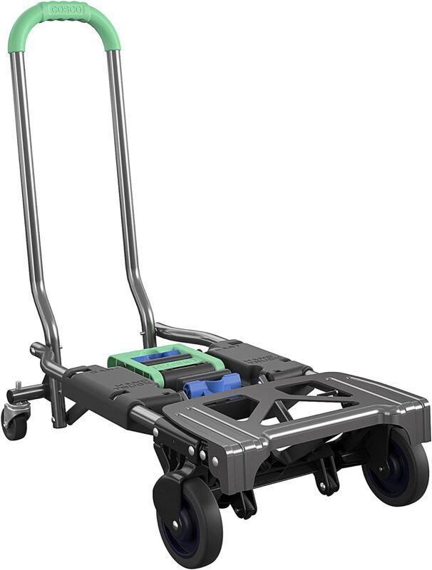 Shifter Multi-Position Folding Hand Truck and Cart, Green