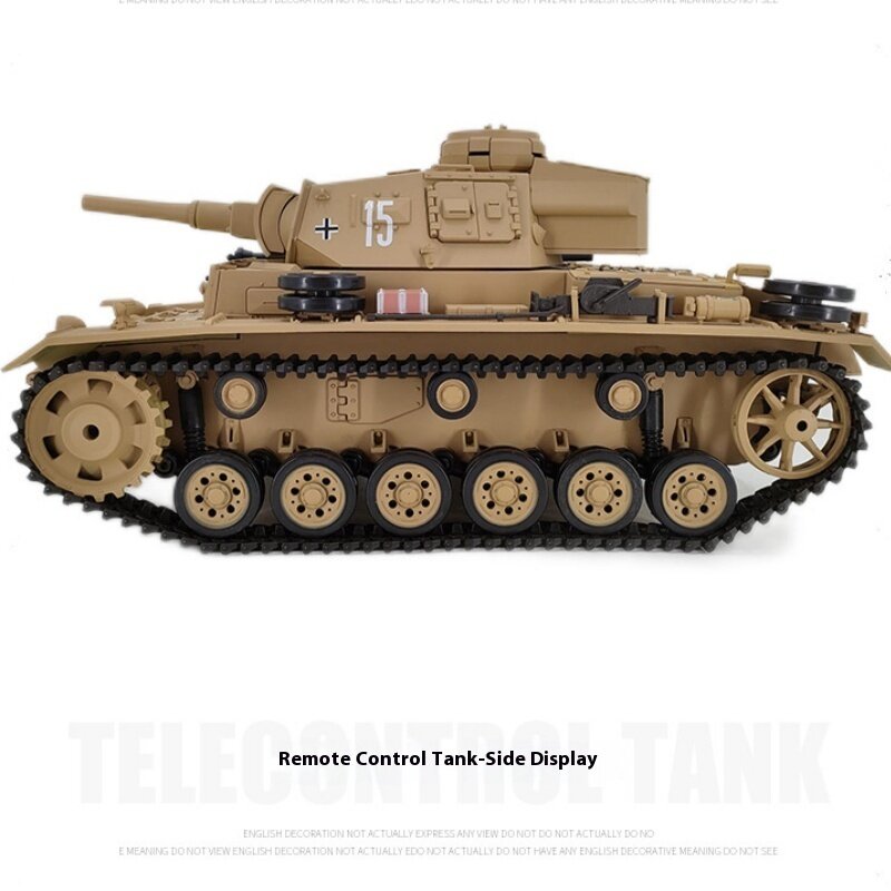 Rc Auto Tank Multifunctionele Competitieve Gevechtstank Auto 1:16 Simulatie Grote Simulatie Tank Speelgoed Model Jongen Verjaardagscadeau