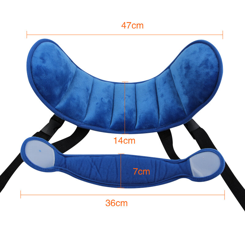 Fotelik dziecięcy podpórka pod głowę dziecięca stała poduszka do spania dziecięca ochrona szyi fotelik samochodowy kojec zagłówek regulowane podparcie Pad