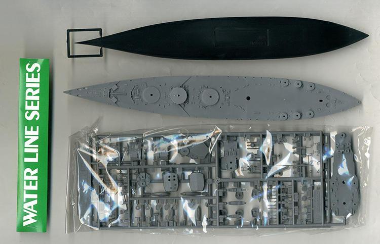 Tamiya 77502 1/700 HMS Battleship Rodney Plastic Model Kit