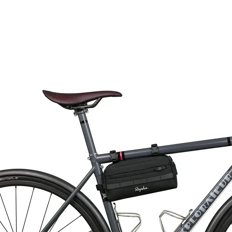 Rapha ortlieb bolsa para manillar de bicicleta, almacenamiento de hombro delantero de bicicleta con correa para el hombro, bicicleta de montaña de carretera