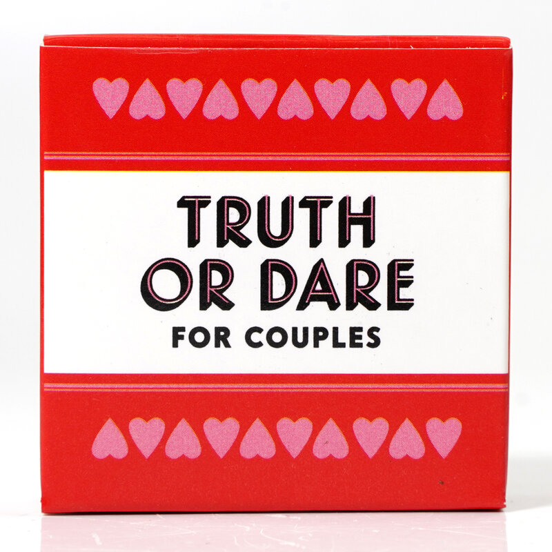الحقيقة أو يجرؤ للأزواج 50 أسئلة والتحديات تاريخ مثير ليلة لعبة ببطاقات ورقية للزوجين لعبة الكبار المشاغب