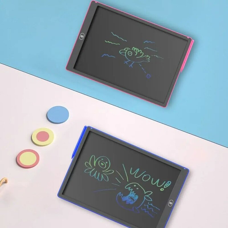 Drawing And Writing Pad Whiteboard Puzzle Toy Portable Note Board Erasable 3 Colors Digital Message Board Record Message