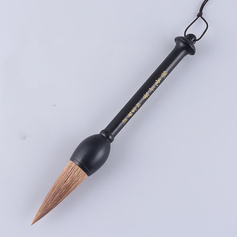 Wolf Hair and Sheep Hair Brush Grab Pen Large Brush Calligraphy Brush Writing Couplet Spring Festival Couplet List Book Grab Pen