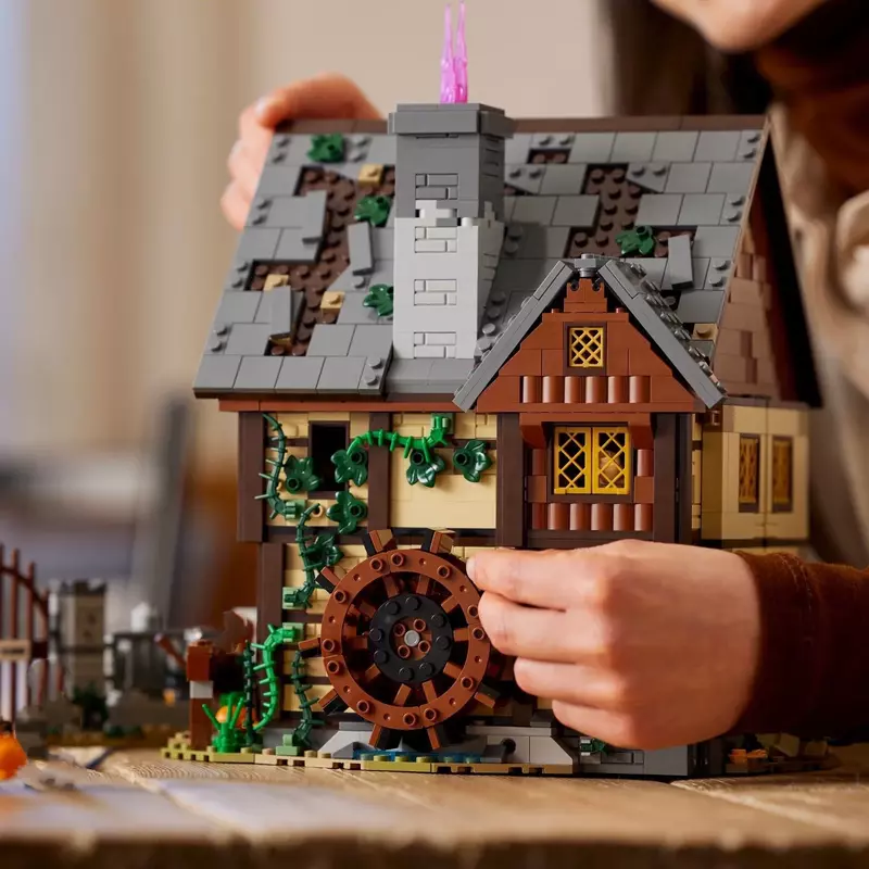 MOC 21341 Pocused Sanderson Cottage House Building Blocks Set Bricks Toy For Children Gifts