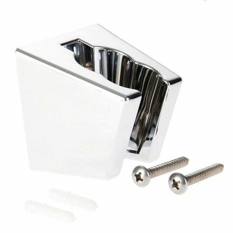 Cabezal de ducha ABS de 4,8X4,8x3cm, Base de boquilla ajustable, accesorio de baño sin perforaciones, piezas de mano para mejorar el hogar