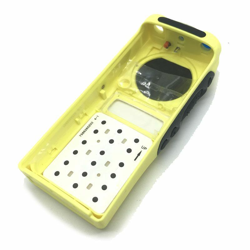 Yellow Front Cover Case Housing Shell with Knobs Keypads for Motorola GP338 GP380 PTX760 MTX960 MTX760 Radio Walkie Talkie