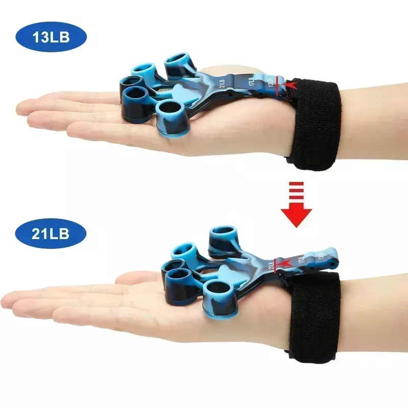 6 oporowy ekspander ręczny uchwyt na palce trening gimnastyczny sportowy akcesoria treningowe i do ćwiczeń