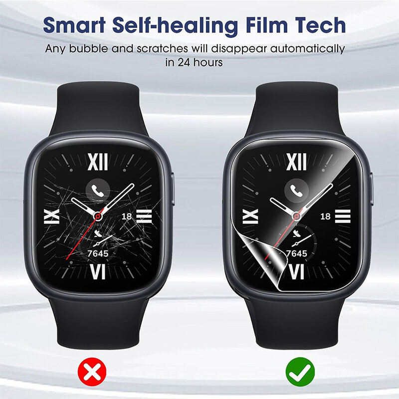 Películas de hidrogel para reloj Honor 4, Protector de pantalla para pulsera inteligente, 3 o 6 unidades