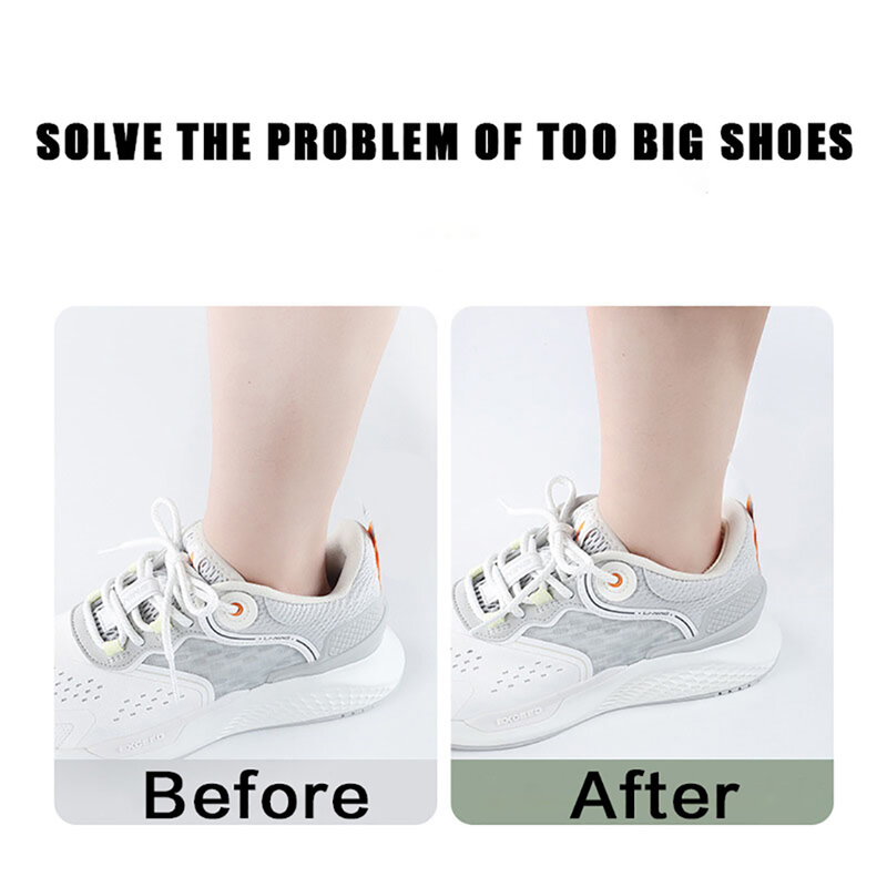 Sneakers Tumit Bantal 180 ° Non-sensorik Nyaman Cocok Lembut Kaki Anti-gesekan Dapat Dipotong Tanpa Jatuh dari Tumit