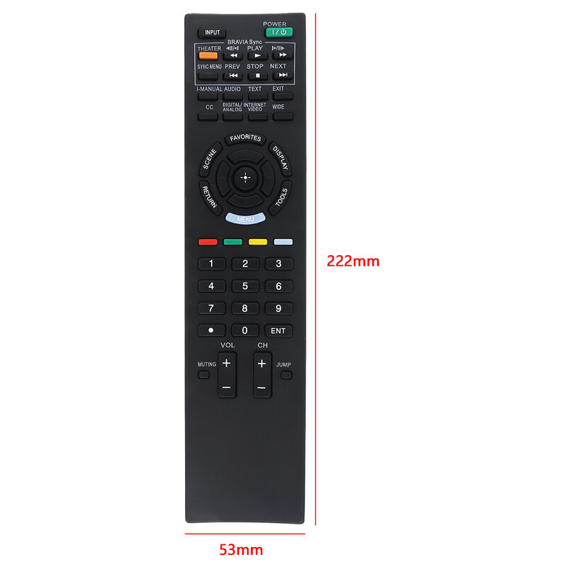 Télécommande de remplacement pour TV IR 433MHz, longue Transmission pour TV sony RM-ED022, performances stables