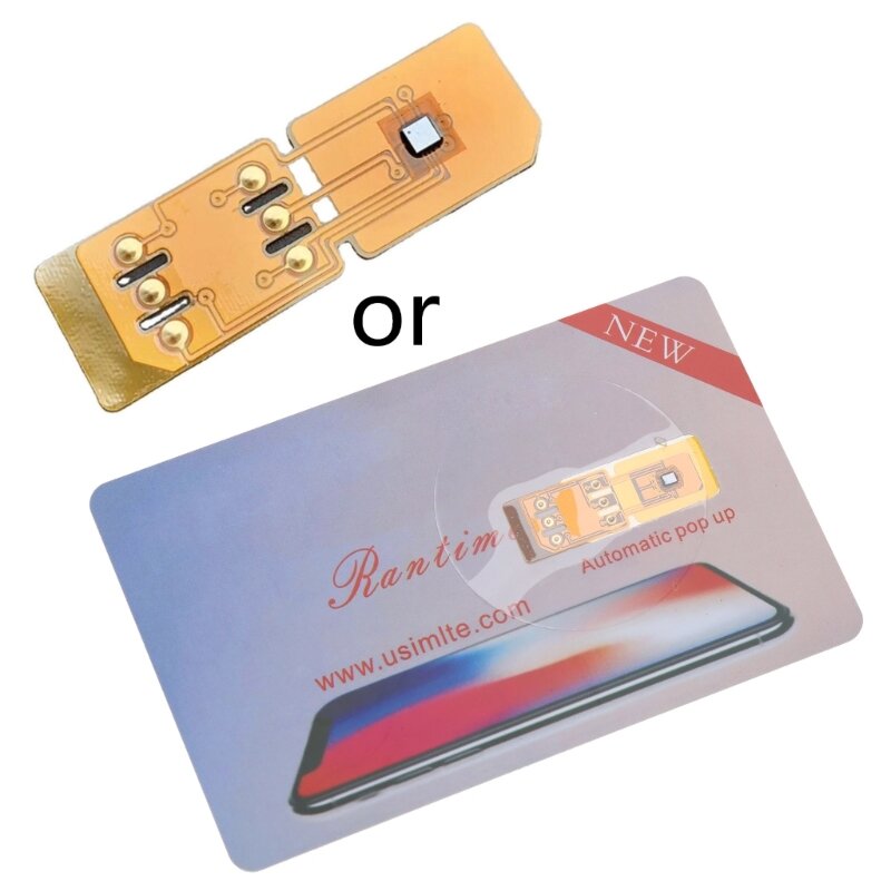 Desbloquear Turbo U-SIM Card, fácil de usar conveniente, adequado para iPhone 13, 12, 11, Pro Max, XR
