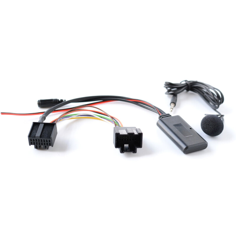 Bluetooth kompatybilny głośnik do telefonu Mp3 Aux w kabel z przejściówką moduł dla Saab 9-3 9-5 zastępuje akcesoria samochodowe