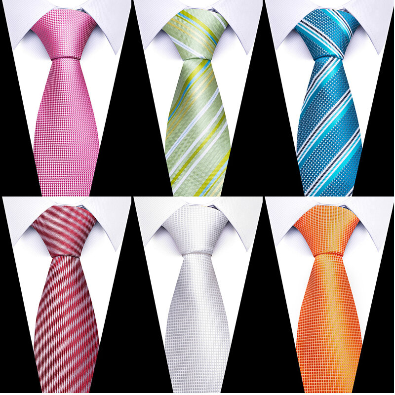 Brand 100% Silk Tie Gravatas Fashion Wholesale Woven 8 cm Silk Necktie accessori da sposa Blue Man Dot Fit Group Party Office