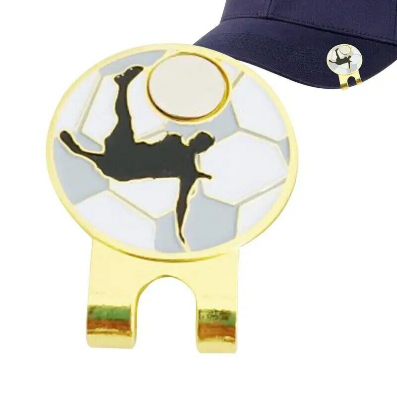 جولف قبعة كليب المغناطيسي قبعة كليب الكرة ماركر الإبداعية الكرة ماركر المحمولة جولف اكسسوارات للبنات النساء لاعبي الغولف بنين