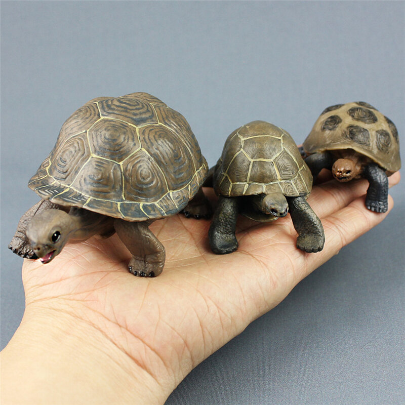 Nova simulação tartaruga estatueta ornamentos animais selvagens tartaruga do mar figuras de ação escritório em casa ornamento decorativo brinquedo