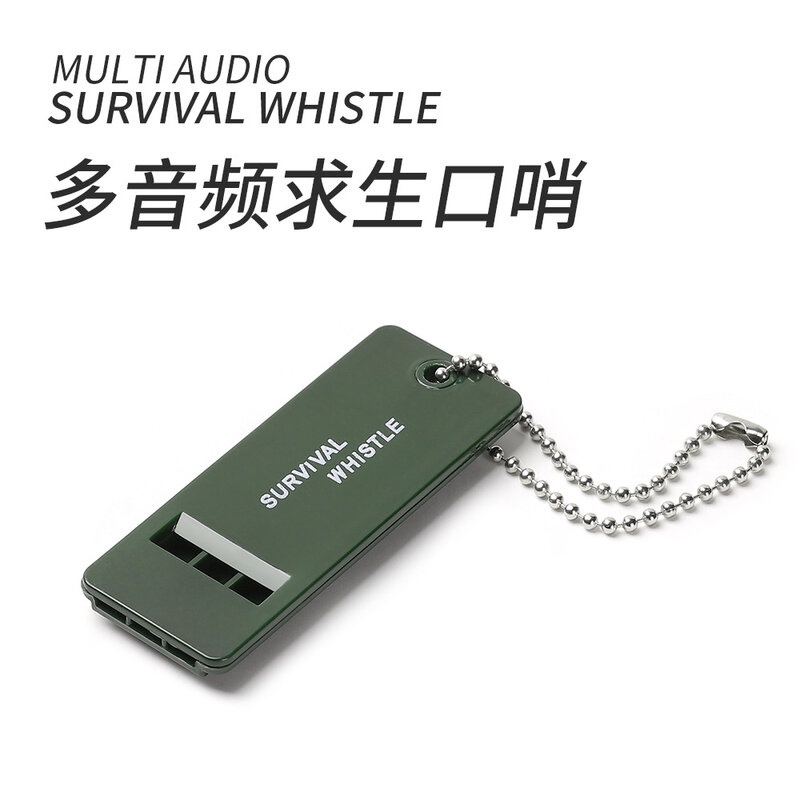 Outdoor Survival Whistle Rescue Portable Health Whistle First Aid Whistle High-Pitched Earthquake Relief Whistle