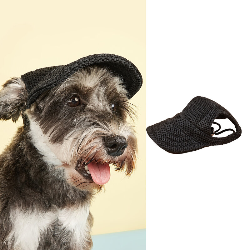 Respirável pato língua cão chapéu, princesa chapéu, boné de beisebol, pet traje, sombra ao ar livre, acessórios de vestuário