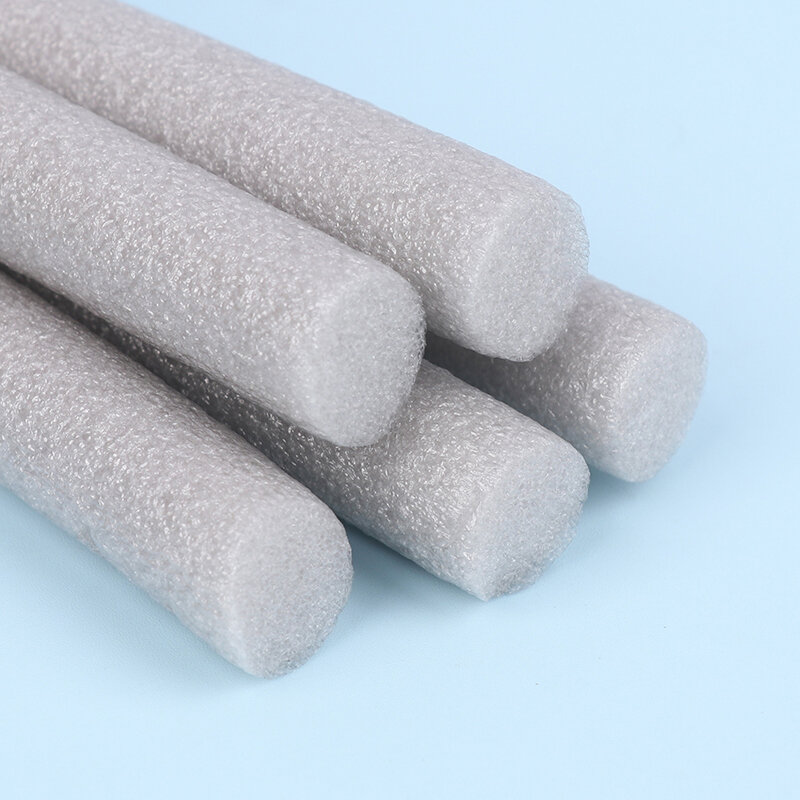 Varilla de respaldo de espuma para huecos y juntas, cuerda de relleno de hormigón, tira de espuma sólida, color gris