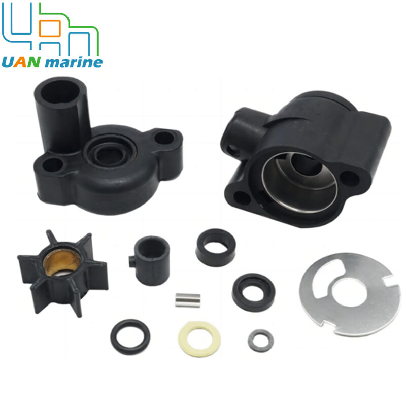 Kit di servizio girante pompa acqua muslimate per Mercury Mariner 4 4.5 6 7.5 9.8 HP fuoribordo muslimate 18-3446