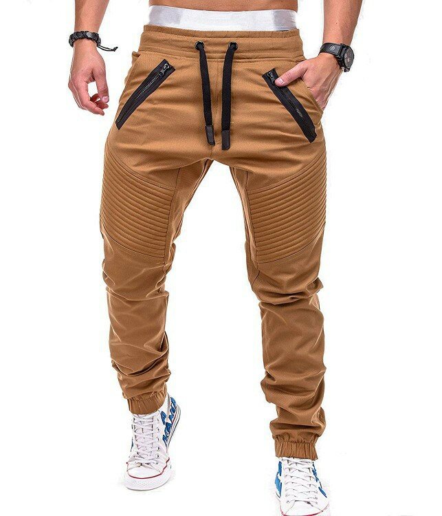 Hot moda na co dzień szkolenia biegaczy mężczyźni sportowe spodnie do joggingu spodnie Hip hopowe Streetwear legginsy do biegania Trackpants Gym Outf