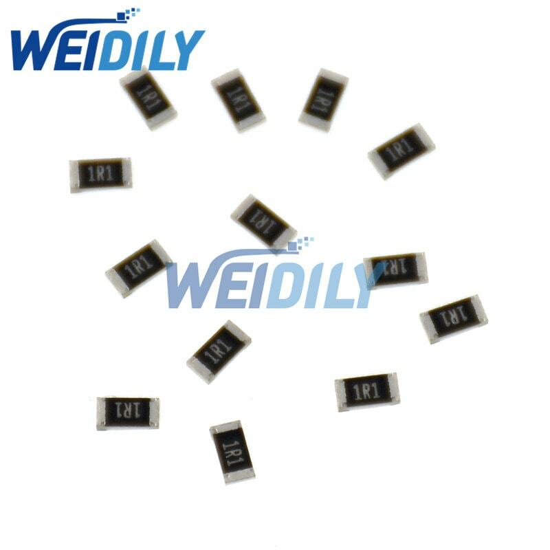 100PCS 1206 SMD 1/2W Chip Resistor 5% 0R ~ 10M 1 10R 100R 220R 330R 470R 1K 4.7K 10K 47K 100K 10 100 330 470 1M ohm Resistance