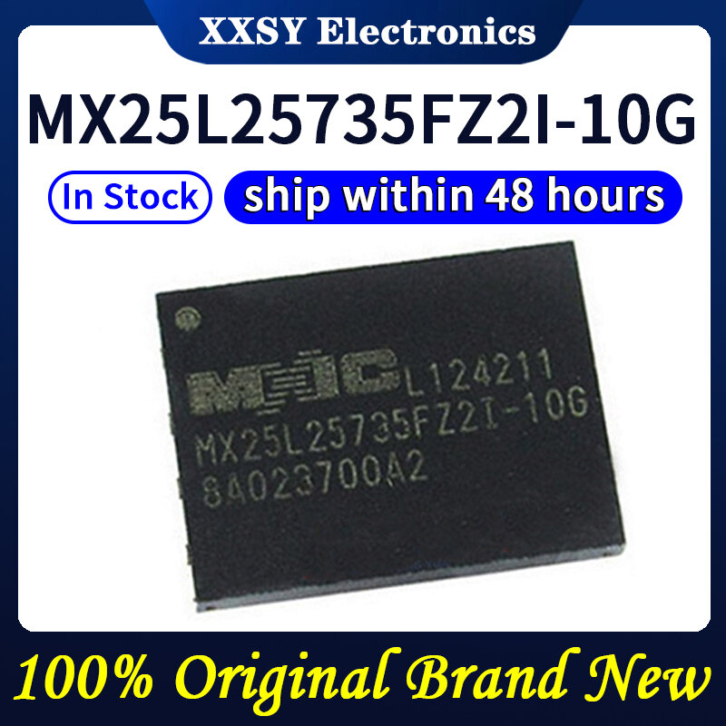 MX25L25735FZ2I-10G WSON8, высокое качество, 100% оригинал, новинка