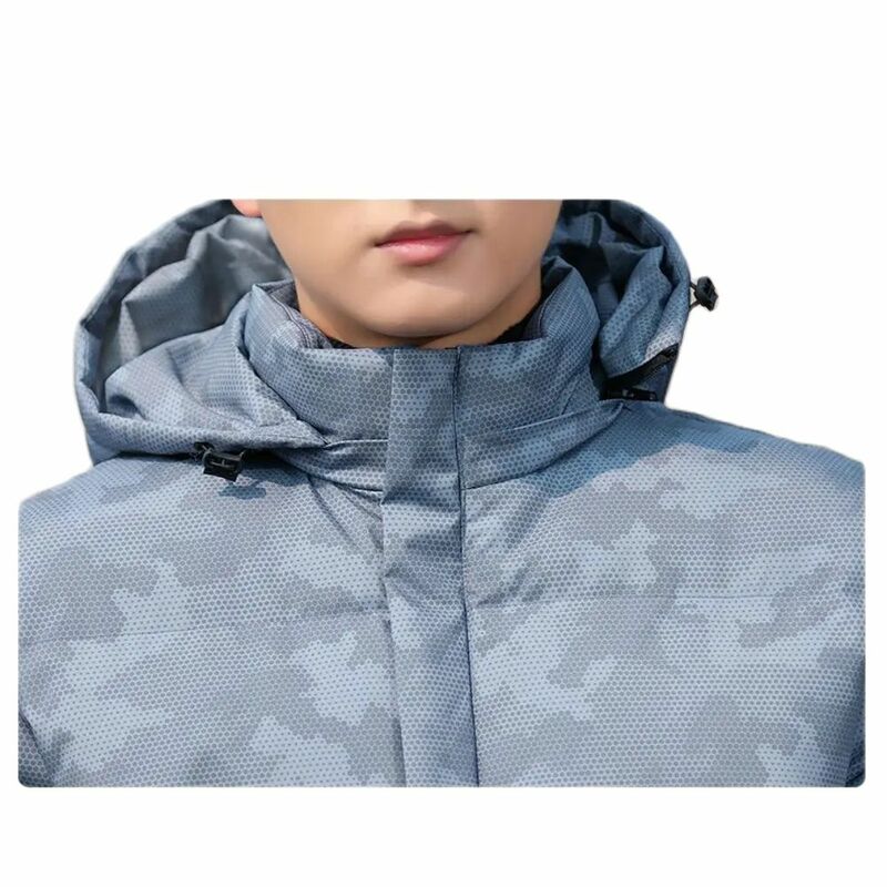 2023 puchowy płaszcz bawełniany zagęszczona zimowa męska koreańska wersja trendu ciepłej, rekreacyjnej bawełnianej kurtki bawełniane kurtki męskie ubrania