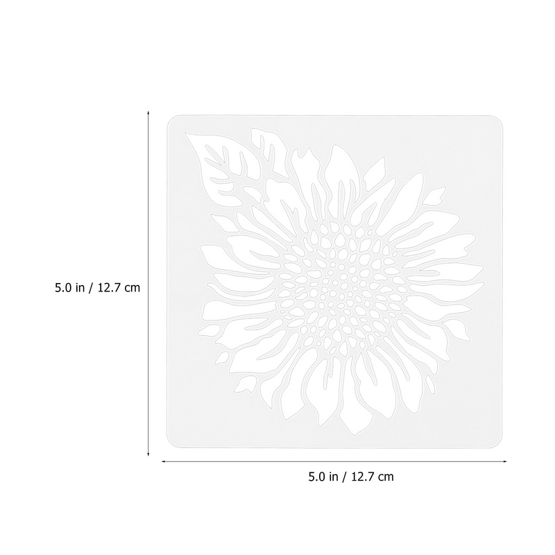 Diy Painting Supplies Delicate Different Style Unique Flower Drawing Template Stencils for Crafts Drawing Templates Decor