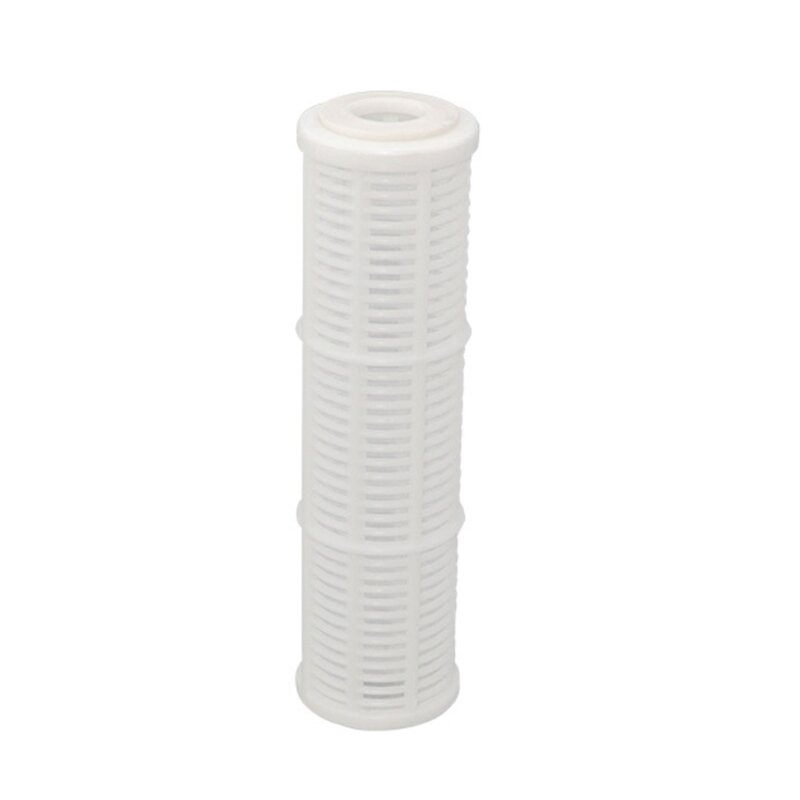 Confezione da 2 prefiltri per filtro acqua durevoli da 10 pollici, materiale plastico in nylon lavabile, adatto per pompe
