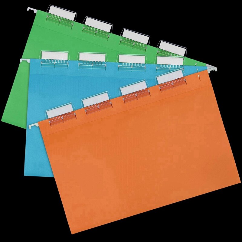 360 Sets 2 Inch Hanging Folder Tabs And Inserts For Quick Identification Of Hanging Files Hanging File Inserts A