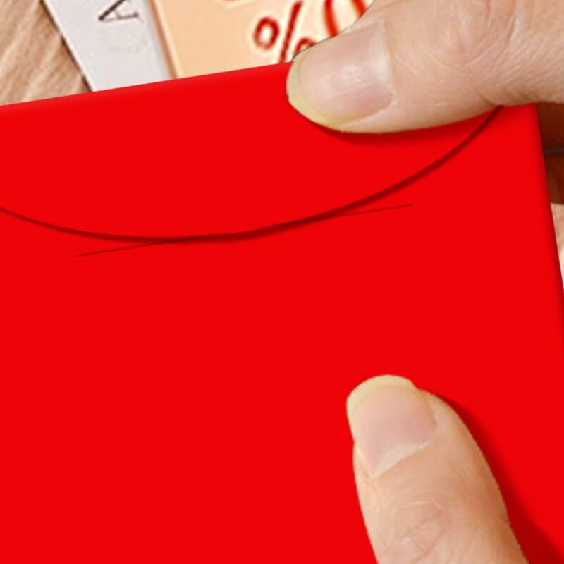 Feestelijke rode enveloppen 2024 Nieuwjaarscadeau Geldpakket Geluksgeldenveloppen Drop Shipping