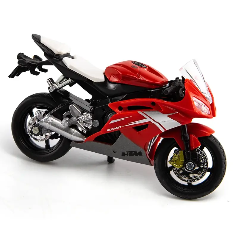 1:18 Yamaha R6 Motorcycle High Simulation Diecast Metal Alloy Model car Collection Kids Toy Gifts M21