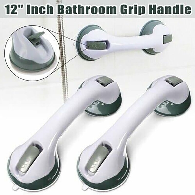 Shower Handle Segurança Ajudando Handle Suporte Anti Slip WC Banheiro Seguro Grab Bar Handle Vacuum Sucker Ventosa Corrimão
