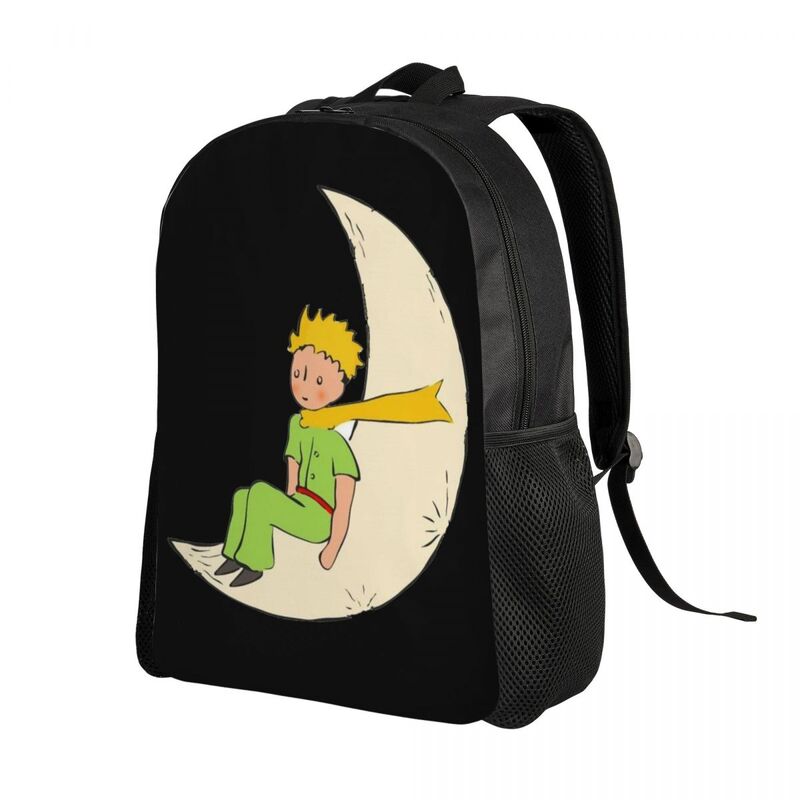 The Little Prince กระเป๋าใส่แล็ปท็อปผู้หญิงผู้ชายกระเป๋าหนังสือพื้นฐานสำหรับโรงเรียนนักศึกษากระเป๋าเจ้าชายใบเล็ก
