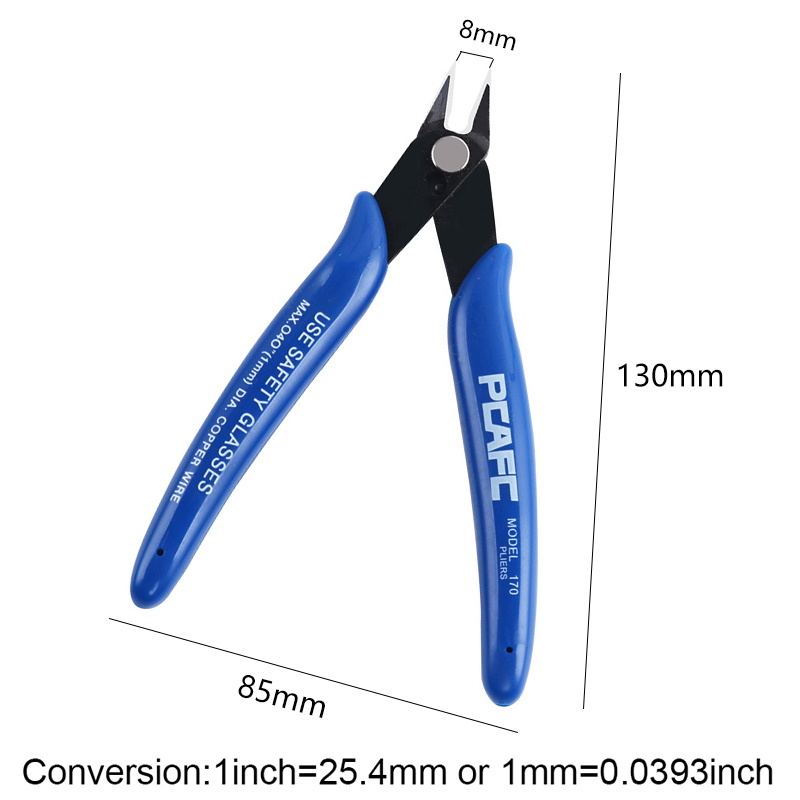 1PCS Bule Flush Side Shear Cutter Clipper Cutting Beading Pliers For Jewelry Wire Tools Jewelry Pliers Tools & Equipment Kit