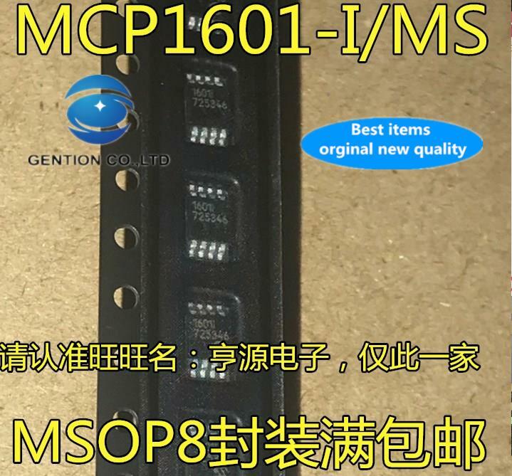 10Pcs 100% Original New In สต็อก MCP1601-I/MS 1601I SMD MSOP8 DC/DC Switching Regulator IC Series