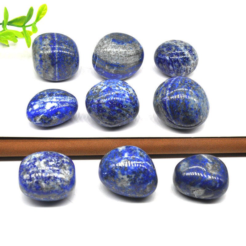 Cristaux de guérison naturels Lapis Lazuli en vrac, pierres rondes culbutées, énergie minérale, gravier, spécimen, bricolage, bijoux, cadeau, décoration de maison