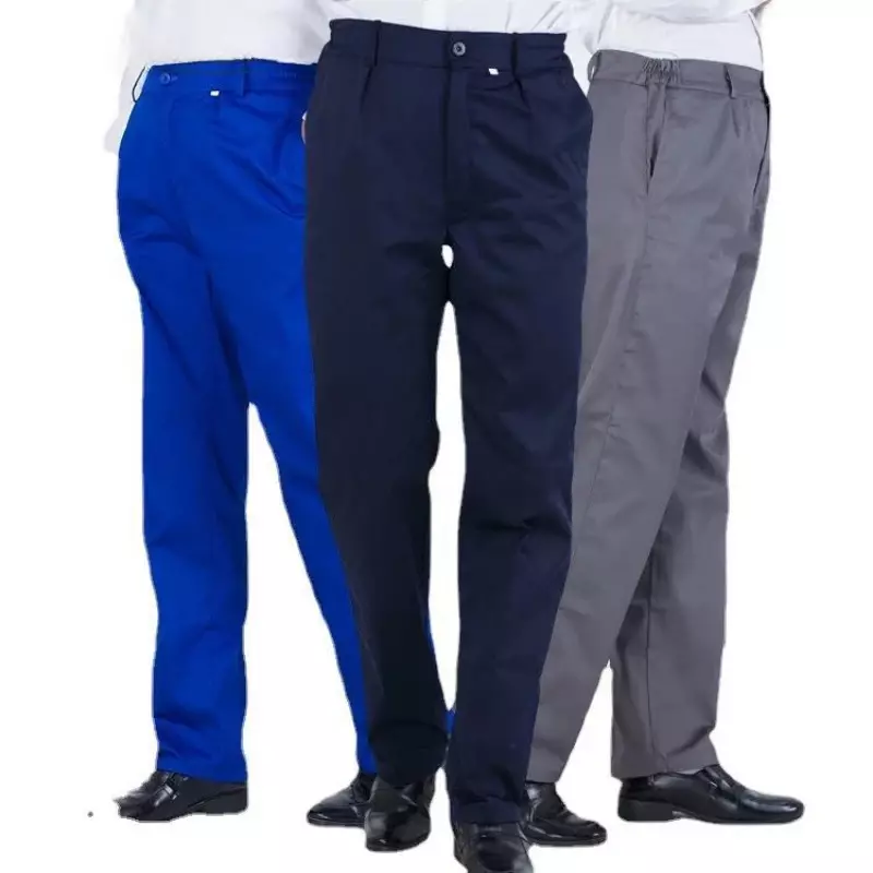 Polyester-Cotton Wear-Resistant Protection Pants, Auto Reparação, Limpeza, Oficina, Engenharia, Fábrica, Trabalho, Primavera, Outono