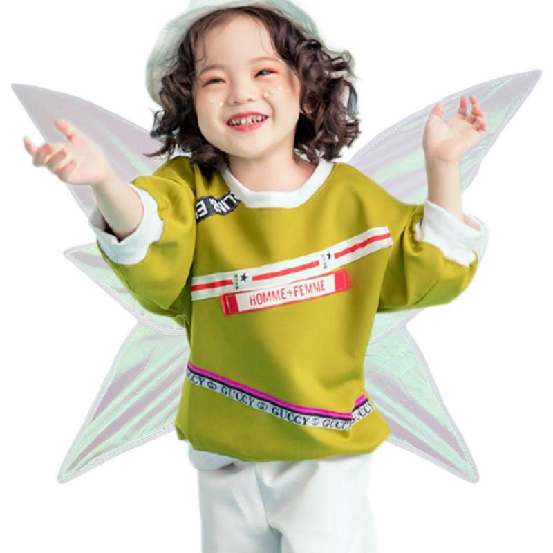 Butterfly Wings Fairy Costume Accessories Butterfly Wings Halloween Cosplay Costume Accessories Organza Fairy Wings Gradient